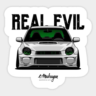 Real Evil Sti Sticker